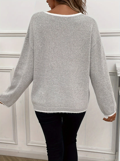 Notched Grace Pullover