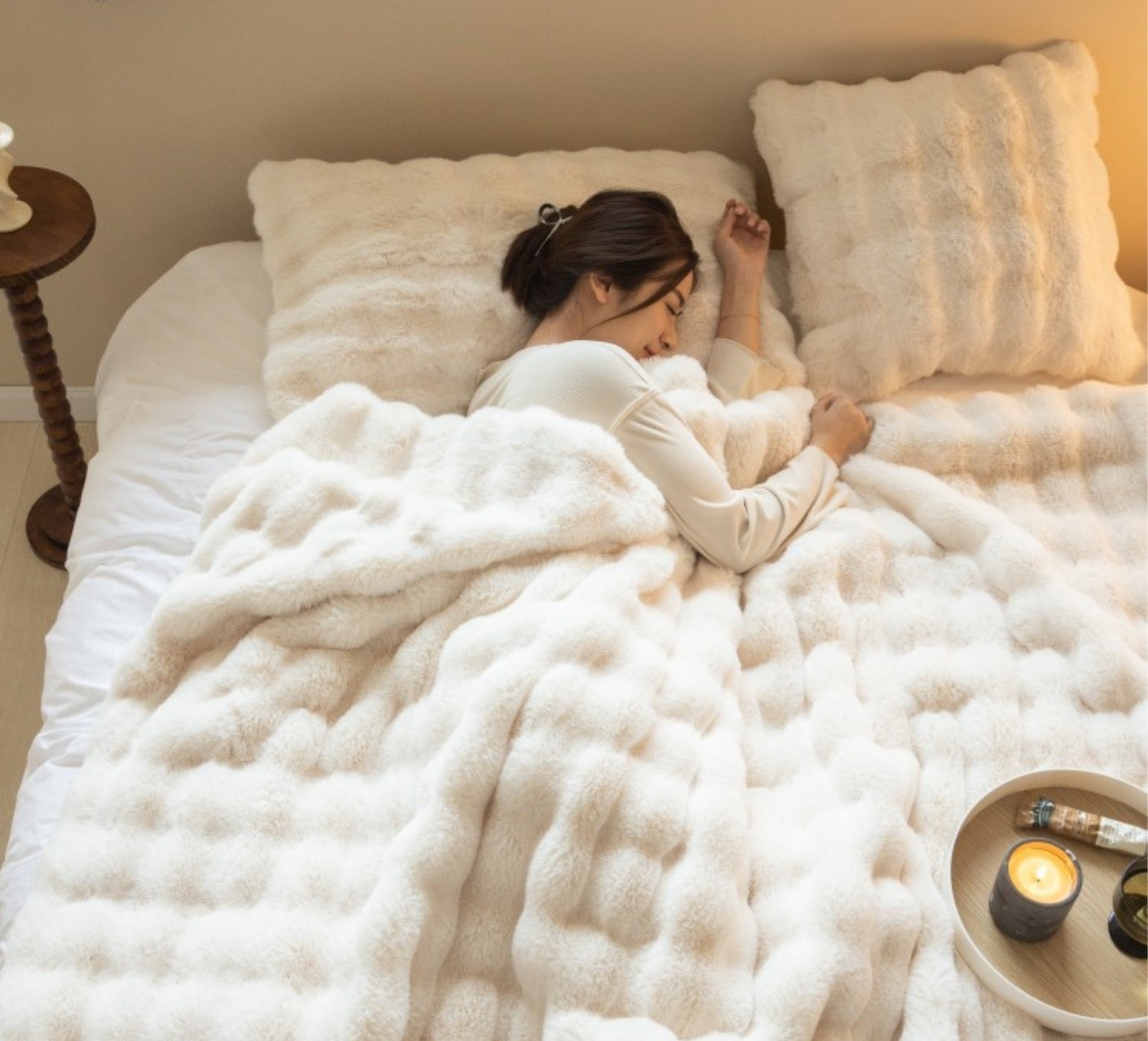 Fluffy Thick Winter Blankets for Bed & Sofa!