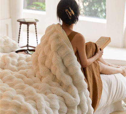 Fluffy Thick Winter Blankets for Bed &amp; Sofa!