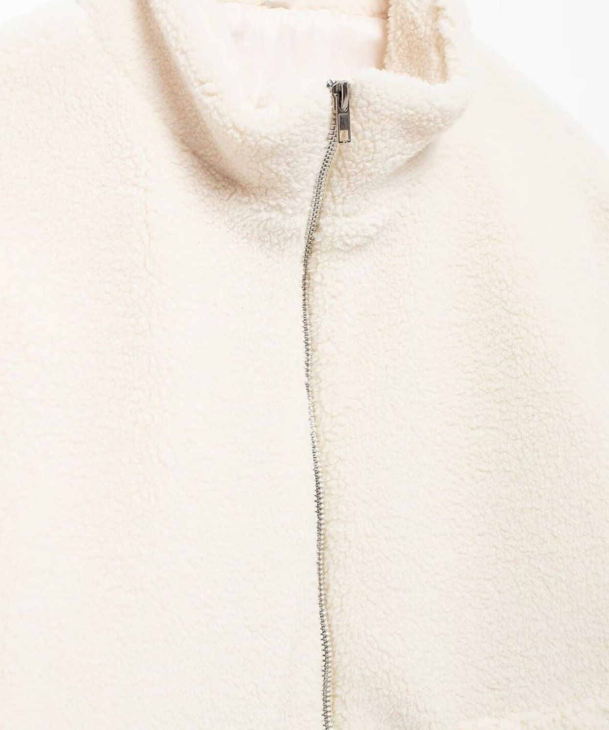 CozyLuxe™ Teddy Wool Coat | Luxurious Comfort with High Collar and Soft Lambswool